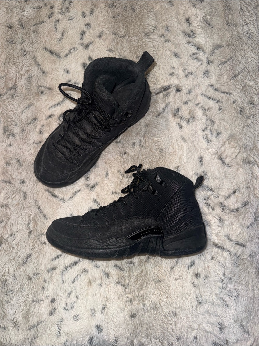 Nike Air Jordan 12 Retro Winterized "Triple Black" (BQ6851-001)